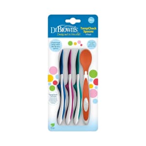 Dr. Brown's Designed to Nourish TempCheck Spoon 4-Pack: $4.79