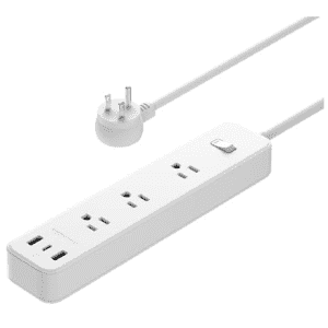 Amazon Basics 3-Outlet Power Strip: $6.99