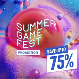 PlayStation Store Summer Game Fest: Up to 85% off PlayStation Store Summer Game Fest: Up to 85% off
