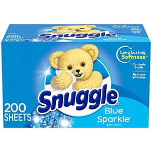 Snuggle Fabric Softener Dryer Sheets 200-Count: $5.57 via Sub & Save Snuggle Fabric Softener Dryer Sheets 200-Count: $5.57 via Sub & Save