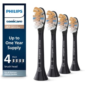 Philips Sonicare A3 Replacement Brush Heads 4-Pack: $38.96
