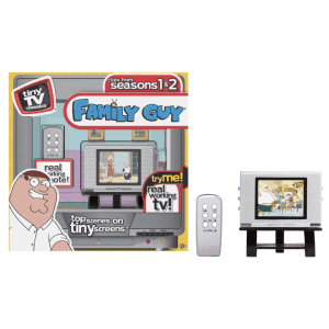 Basic Fun Family Guy Real Working TV w/ Remote: $5