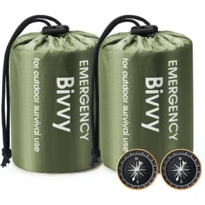 Esky Emergency Sleeping Bag 2-Pack: $8 Esky Emergency Sleeping Bag 2-Pack: $8