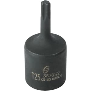 Sunex Tools 3/8" T25 Drive Internal Star Impact Socket: $3.24 Sunex Tools 3/8" T25 Drive Internal Star Impact Socket: $3.24