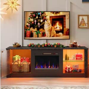 Bestier 63" Freestanding Electric Fireplace TV Stand: $152.99 Bestier 63" Freestanding Electric Fireplace TV Stand: $152.99