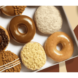 Any Dozen Donuts at Krispy Kreme: $5 off