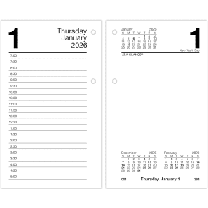 2026 Desk Calendar Refill: $6.56