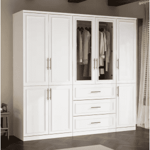Combination 79" 8-Door Modular Armoire: $501
