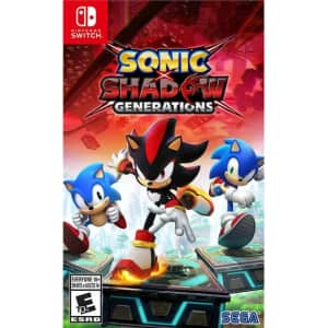Sonic X Shadow Generations for Nintendo Switch: $15