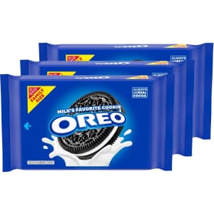 Oreo Family Size Chocolate Sandwich Cookies 3-Pack: $13 w/ Subscribe & Save