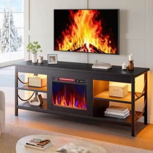 Pinmoco Electric Fireplace TV Stand for up to 65" TVs: $170.99 Pinmoco Electric Fireplace TV Stand for up to 65" TVs: $170.99