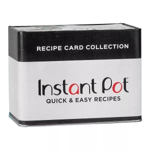 Instant Pot Recipe Card Tin: $7.50 Instant Pot Recipe Card Tin: $7.50