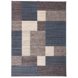 Wrought Studio Allyne 5'3" x 7'3" Geometric Tufted Area Rug: $50 Wrought Studio Allyne 5'3" x 7'3" Geometric Tufted Area Rug: $50