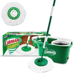 Libman Tornado Spin Mop System w/ 2 Mop Heads: $38.48