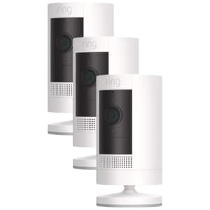 Ring Outdoor Stick Up Cam 3-Pack: $150
