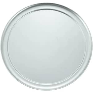 Winco 14" Aluminum Wide-Rim Pizza Pan: $3.96