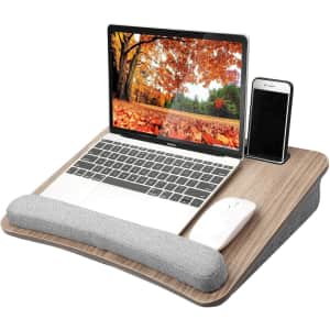 Huanuo Portable Lap Desk for 15.6" Laptops: $16.99