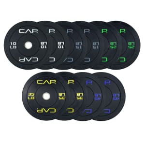 CAP 260-lb. Bumper Plate Bundle: $189.99