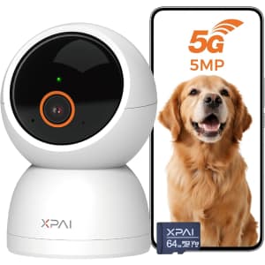 3K Tilt Indoor Home Security Camera: $15.99
