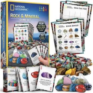 National Geographic Rock Bingo Game: $15 National Geographic Rock Bingo Game: $15