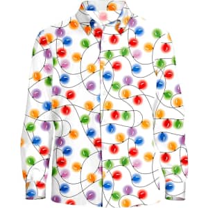 Men's Christmas Button Down Shirt: $6.99 Men's Christmas Button Down Shirt: $6.99