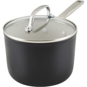KitchenAid 3-Quart Hard Anodized Ceramic Nonstick Sauce Pan: $26