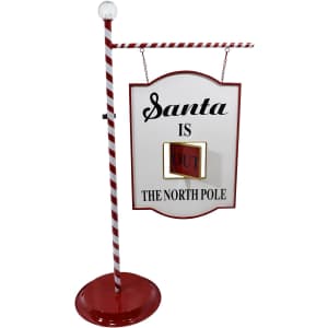 Fraser Hill Farm 4.5-Ft. Solar Lamp Post: $79.99