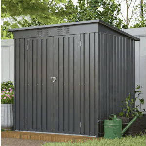 4x6-Foot Outdoor Storage Shed: $129