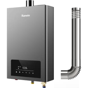 Ranein Indoor 3.6 GPM 80,000 BTU Tankless Water Heater: $239 Ranein Indoor 3.6 GPM 80,000 BTU Tankless Water Heater: $239