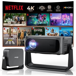iSinbox 1200 ANSI AI Movin 2.0 4K Outdoor Projector w/ Wifi and Bluetooth: $99.99 iSinbox 1200 ANSI AI Movin 2.0 4K Outdoor Projector w/ Wifi and Bluetooth: $99.99
