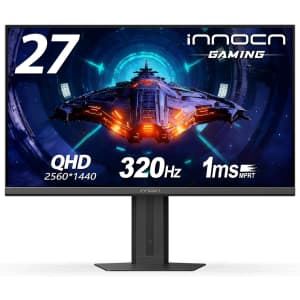 Innocn 27" 2K QHD 1440p 320Hz Gaming Monitor: $199.99 Innocn 27" 2K QHD 1440p 320Hz Gaming Monitor: $199.99