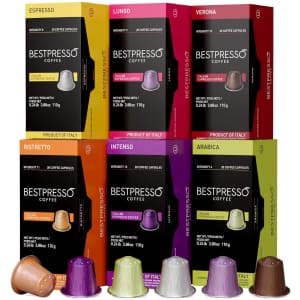 Bestpresso Coffee Variety Capsule 120-Pack: $25 via Sub & Save