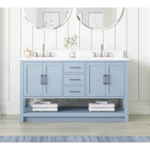 Allen + Roth Margie Margie Vanities at Lowe's: $100 off; from $349