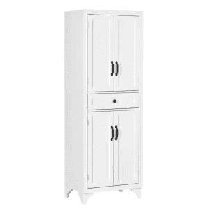 Homcom 23.5" Pantry Cabinet with Adjustable Shelves: $149 Homcom 23.5" Pantry Cabinet with Adjustable Shelves: $149