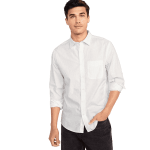 Old Navy Men's Slim-Fit Built-In Flex Everyday Shirt: $9