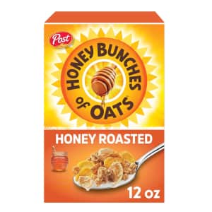 Honey Bunches of Oats Honey Roasted Cereal 12-oz. Box: $1.89 via Sub & Save