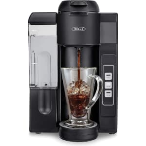 Bella Single Serve Dual Brew 1,200W Coffee Maker: $43