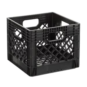 Juggernaut Storage 16-Quart Heavy-Duty Milk Crate: $6.50 Juggernaut Storage 16-Quart Heavy-Duty Milk Crate: $6.50