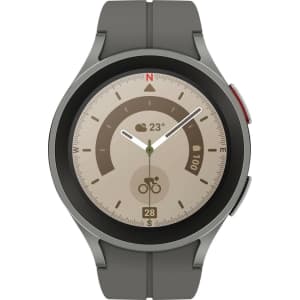 Refurb Samsung Galaxy Watch5 Pro 45mm GPS Smartwatch: $57