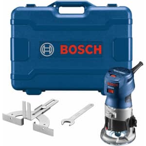 Bosch Colt 1.25 HP Variable-Speed Palm Router Kit: $100