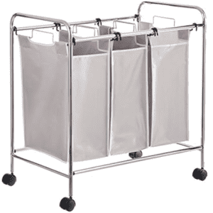 Amazon Basics 3-Bag Laundry Sorter: $20
