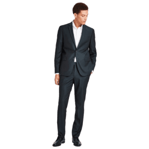 Nick Graham Men's Slim-Fit Windowpane Check Suit: $80 Nick Graham Men's Slim-Fit Windowpane Check Suit: $80