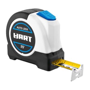 Hart 25-Foot Auto-Lock Tape Measure: $6.97