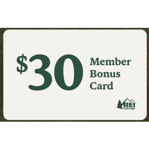 REI $30 Bonus Card: Free w/ $50 spend for new members