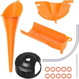 Moko 16-Piece Car Oil Wrench Set & Funnel Kit: $11