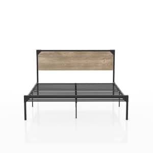 Furniture of America Budenholz Metal Platform Bed: $100.79