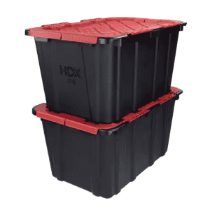 HDX Flip Top Tote 2-Pack: $9.88