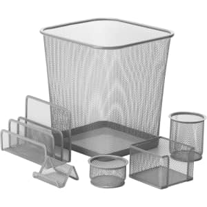 Honey Can Do Honey-Can-Do 6-Piece Mesh Desk Set: $20 Honey Can Do Honey-Can-Do 6-Piece Mesh Desk Set: $20