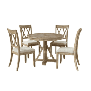 Jayden Creation Vianey 5-Piece Dining Set: $526.33