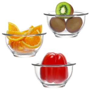 Nutriups 4.5" Glass Bowl 3-Piece Set: $9.49 Nutriups 4.5" Glass Bowl 3-Piece Set: $9.49